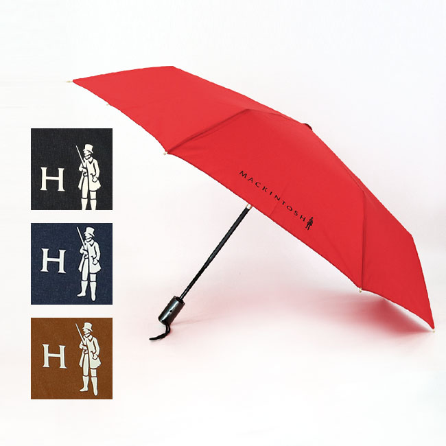Macintosh マッキントッシュ　折り畳み傘 Mackintosh（マッキントッシュ） 傘 晴雨兼用 ワンタッチ開閉式 晴雨