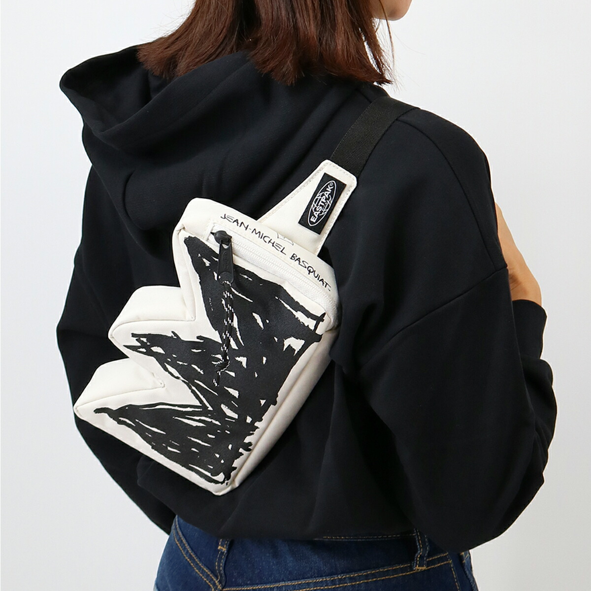 ■EASTPAK X BASQUIATコラボ ボディバッグ EK000074 Basquiat x Eastpak
