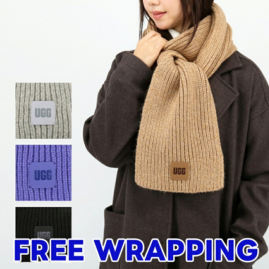 楽天市場】UGG アグ マフラー W CABLE SCARF ケーブル スカーフ