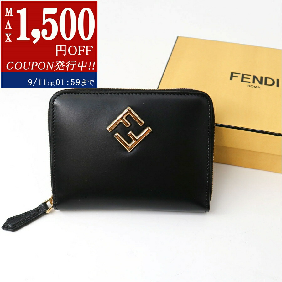 FENDI フェンディ FFダイヤモンド 二つ折り財布 FENDI - フェンディ FENDI 財布 二つ折り FFダイヤモンド