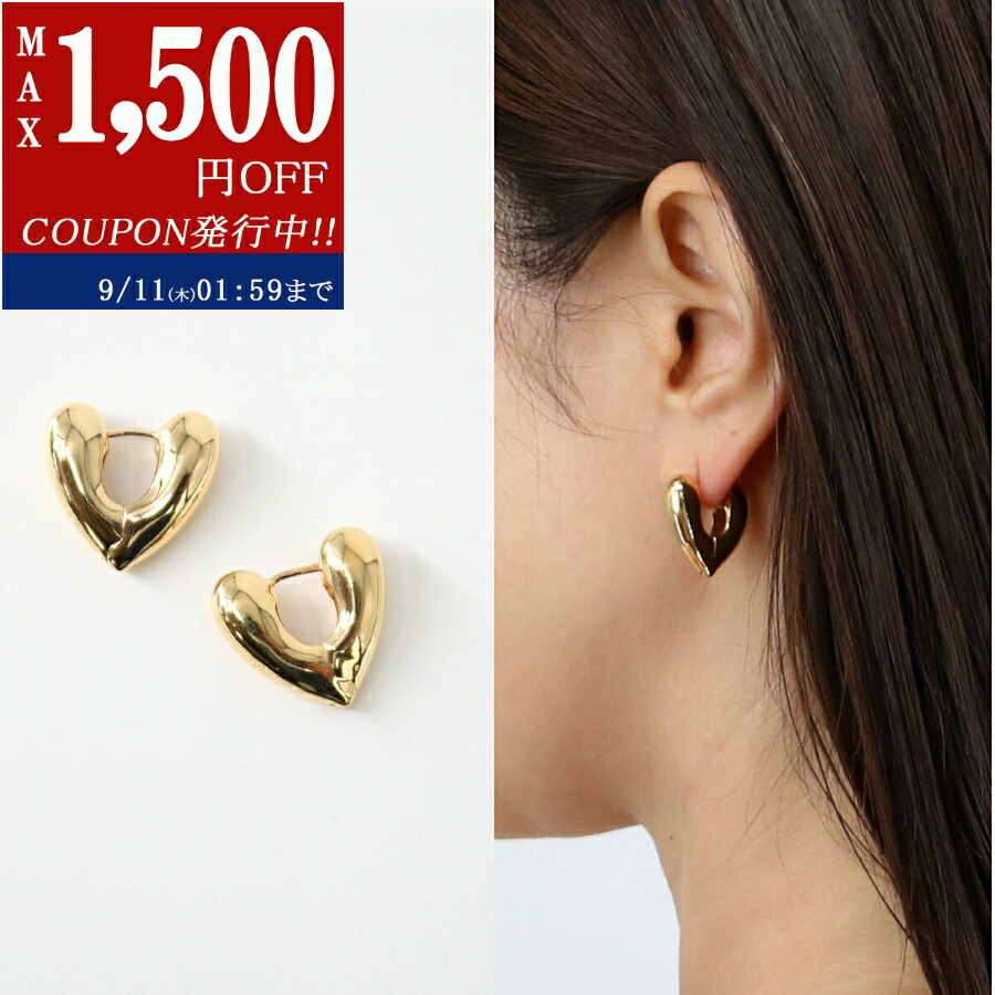 楽天市場】□ANNIKA INEZ アニカイネズ HEART HOOPS E926LRG