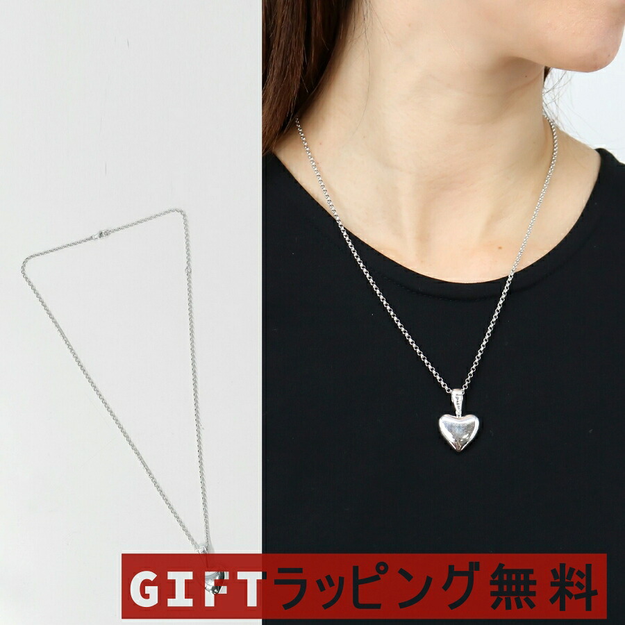 ■ANNIKA INEZ アニカイネズ Voluptuous Heart Necklace,Lrg 591 ハート ネックレス アクセサリー シルバー925 silver925 プレゼント ギフト アクセサリー ブランド