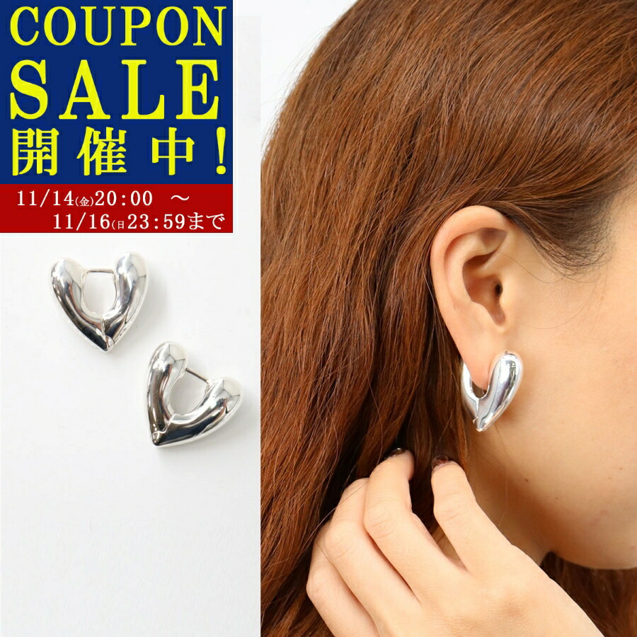 楽天市場】□ANNIKA INEZ アニカイネズ HEART HOOPS LRG E926LRG