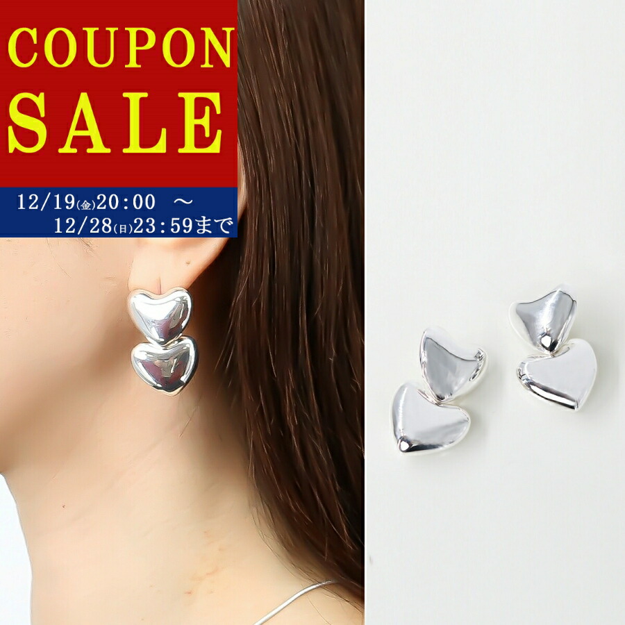 楽天市場】ANNIKA INEZ アニカイネズ ピアス Dual Voluptuous Heart