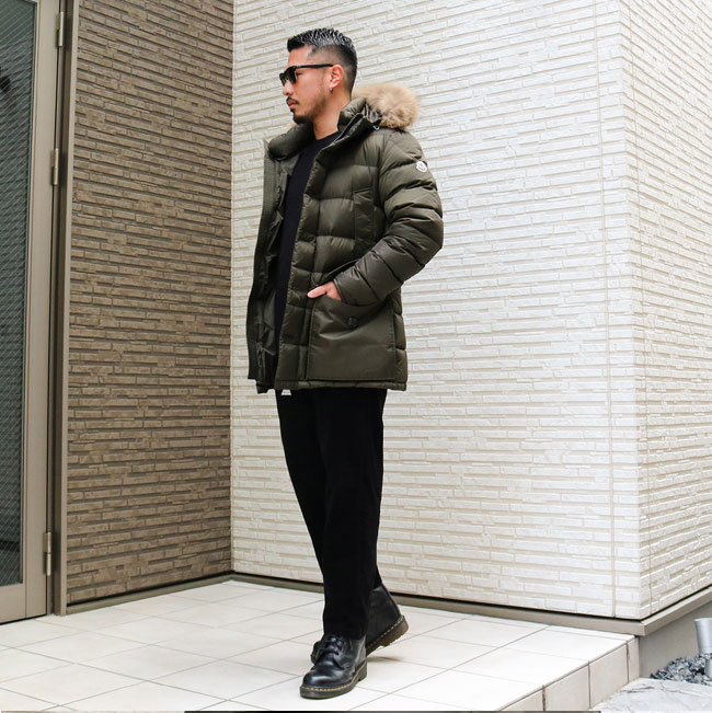 楽天市場 Moncler モンクレール Cluny Giubbotto 1b525 02 652 メンズダウン ダウンジャケット アウター 男性 カーキ Khaki メンズダウン Share S Garden シェアズガーデン