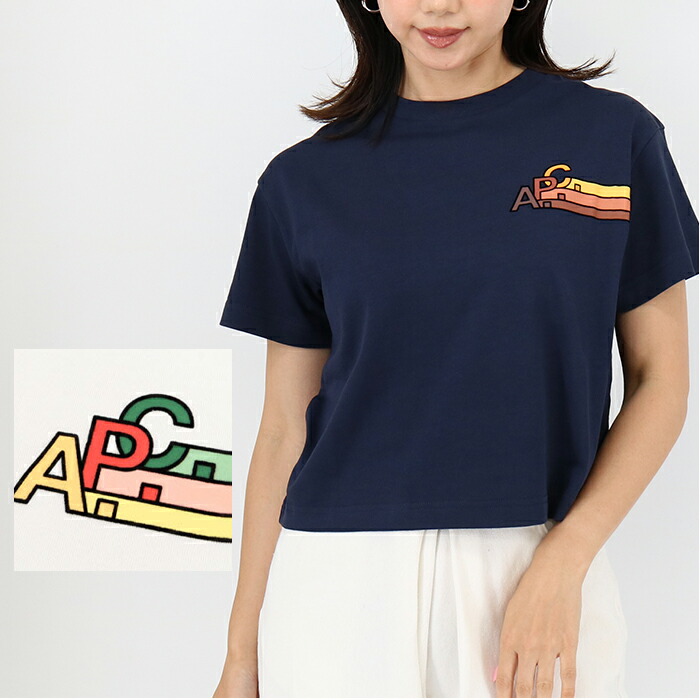 B06820 未使用品 A.P.C. モックネック Tシャツ M　アーペーセー 360207260_1.jpg