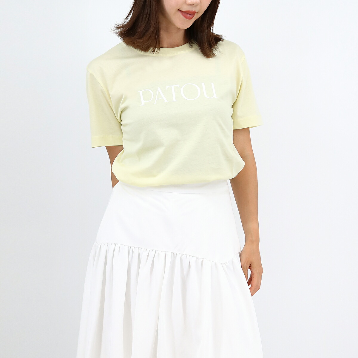 PATOU LOGO T-SHIRTS ロゴTシャツ JE1129999 楽天市場】PATOU パトゥ JE1129999 レディースロゴTシャツ T