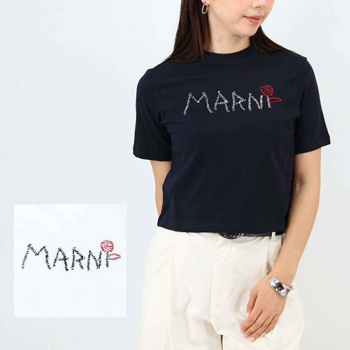 楽天市場】□MARNI KIDS マルニ キッズ 大人もOK ロゴTシャツ