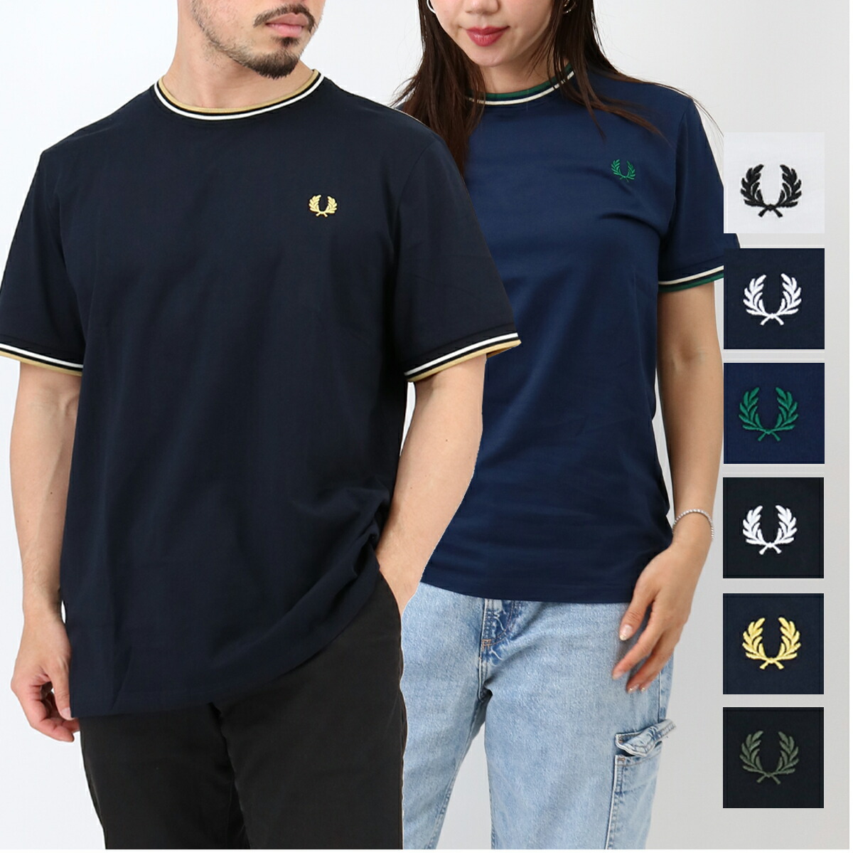 フレッドペリービッグサイズ＜コットン 半袖 Tシャツ＞H3264ｍ FRED PERRY フレッドペリー The Fred Perry Shirt｜BORN FREE