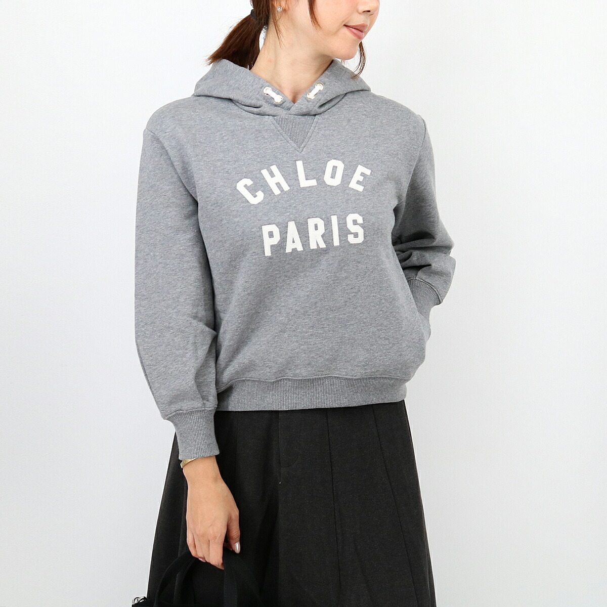 楽天市場】Chloe クロエ Logo Foodie プルオーバーパーカー パーカー