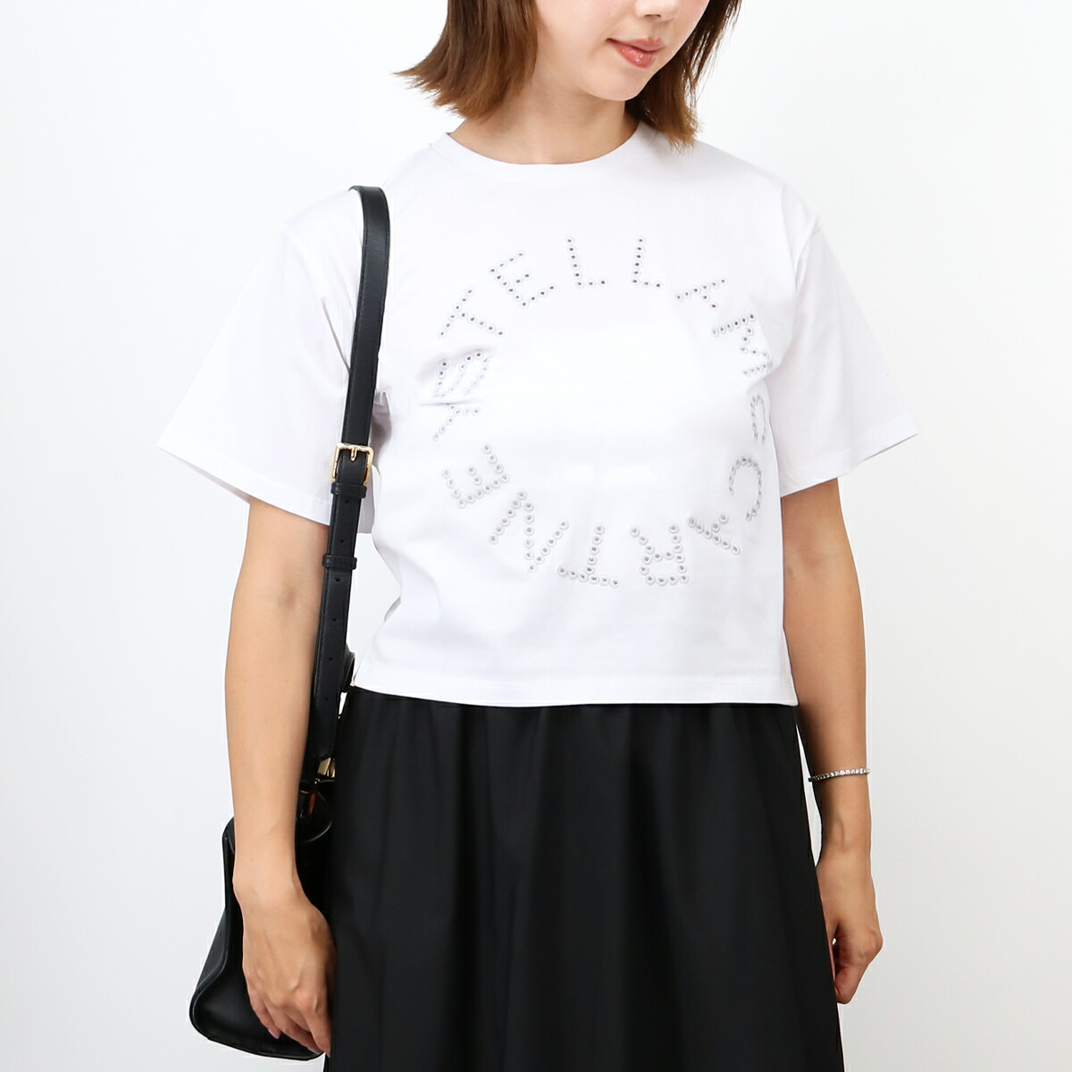 ■STELLA McCARTNEY KIDS ステラマッカートニー キッズ 大人もOK! 半袖ロゴTシャツ TY8C01 Z0434 子供服 レディース カットソ− SS TEE プリント クルーネック ブランド|SHARE’S GARDEN-シェアズガーデン