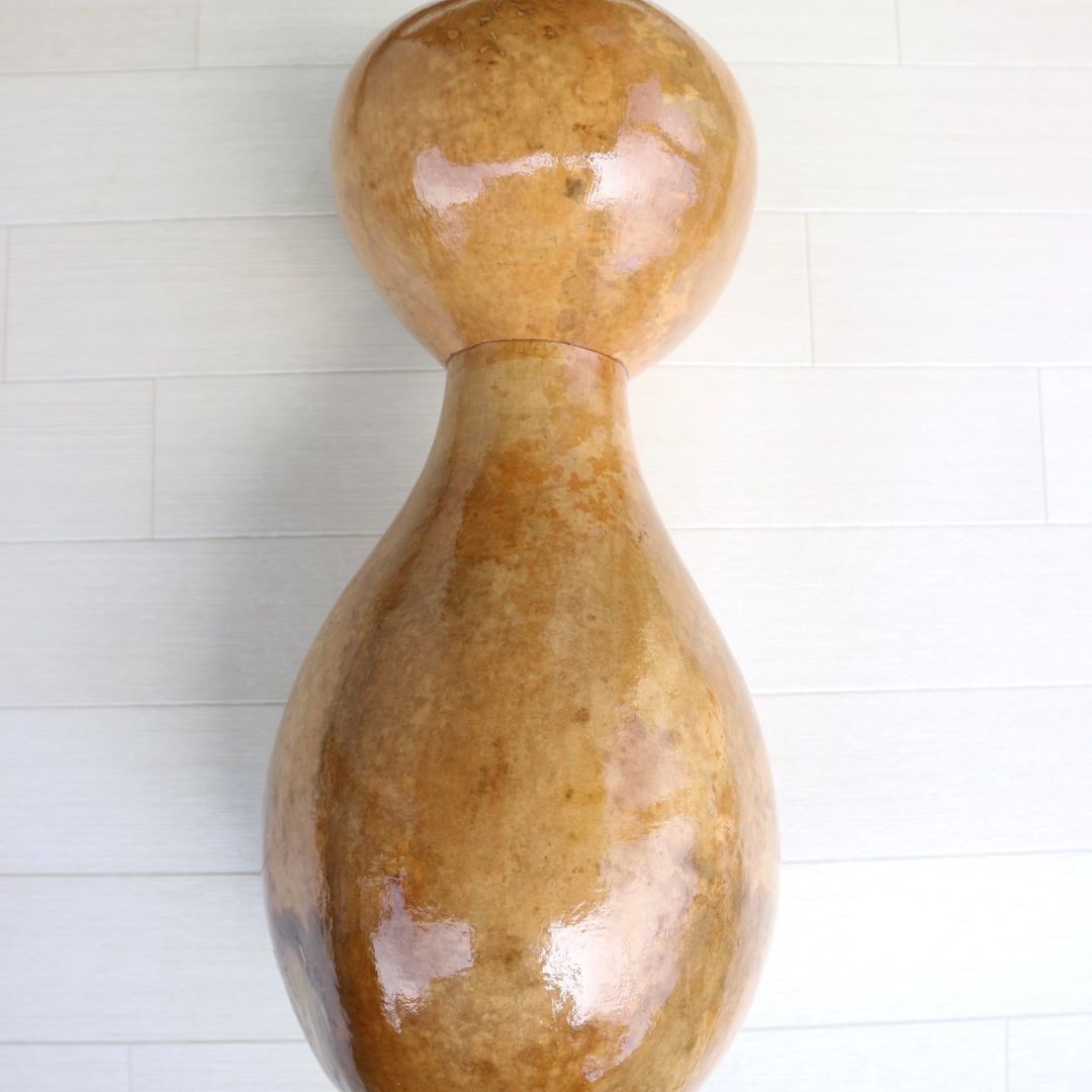 超美品❗️イプヘケ　フラダンス楽器 楽天市場】すぐに送れるイプヘケ◇51cm カウラ付 51センチ