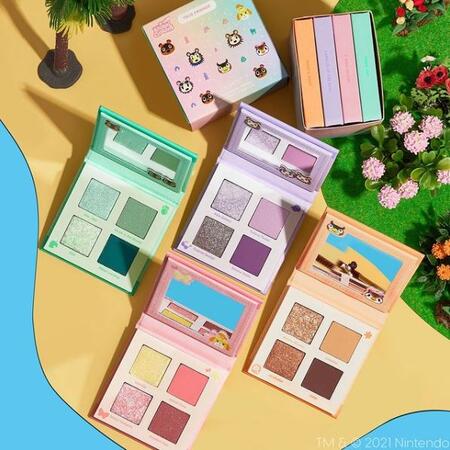 マラソン半額】Colourpop カラーポップ x あつまれ どうぶつの森 Animal Crossing アイシャドウパレット