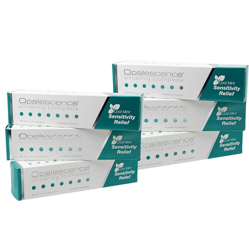 6本セット オパールエッセンス ホワイトニング【センシティブ】歯磨き粉 【133g】 Opalescence Whitening Toothpaste Sensitive|Laurette