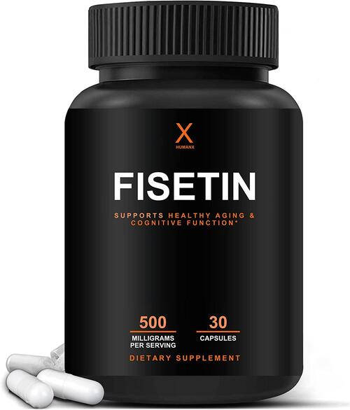 Humanx フィセチン 500瓱 -  生まれながらポリ石炭酸  98% 純一無雑 フィセチン FISETIN