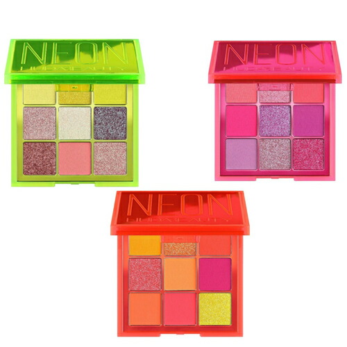 楽天市場】HUDA BEAUTY(フーダビューティー) Obsessions NEON(ネオン)ミニアイシャドウパレット 9色:Laurette