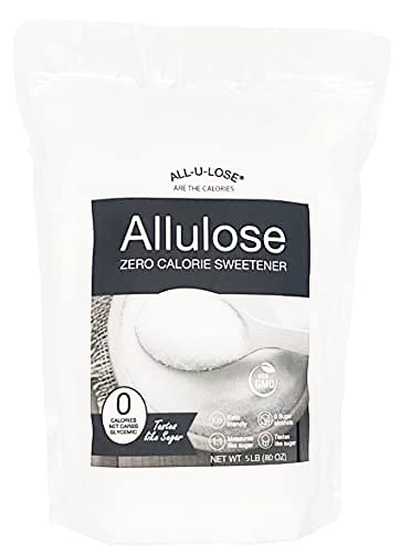 アルロース パウダー【2.3kg】 All-u-Lose- Allulose 5lb　 アルロース甘味料 100%アルロース 希少糖画像