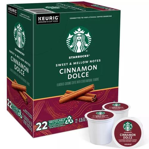 Starbucks K-Cup メープルピーカン & キャラメル 22個入り2箱 2 pack) Starbucks Caramel Naturally Flavored Coffee, Keurig