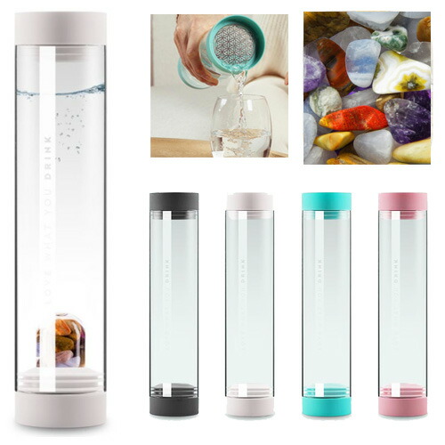 【Vitajuwel】ヴィタジュエル　エタニティ(ボトル) ※石のみ※ Amazon.com: VitaJuwel ViA ADORE | Crystal Water Bottle with