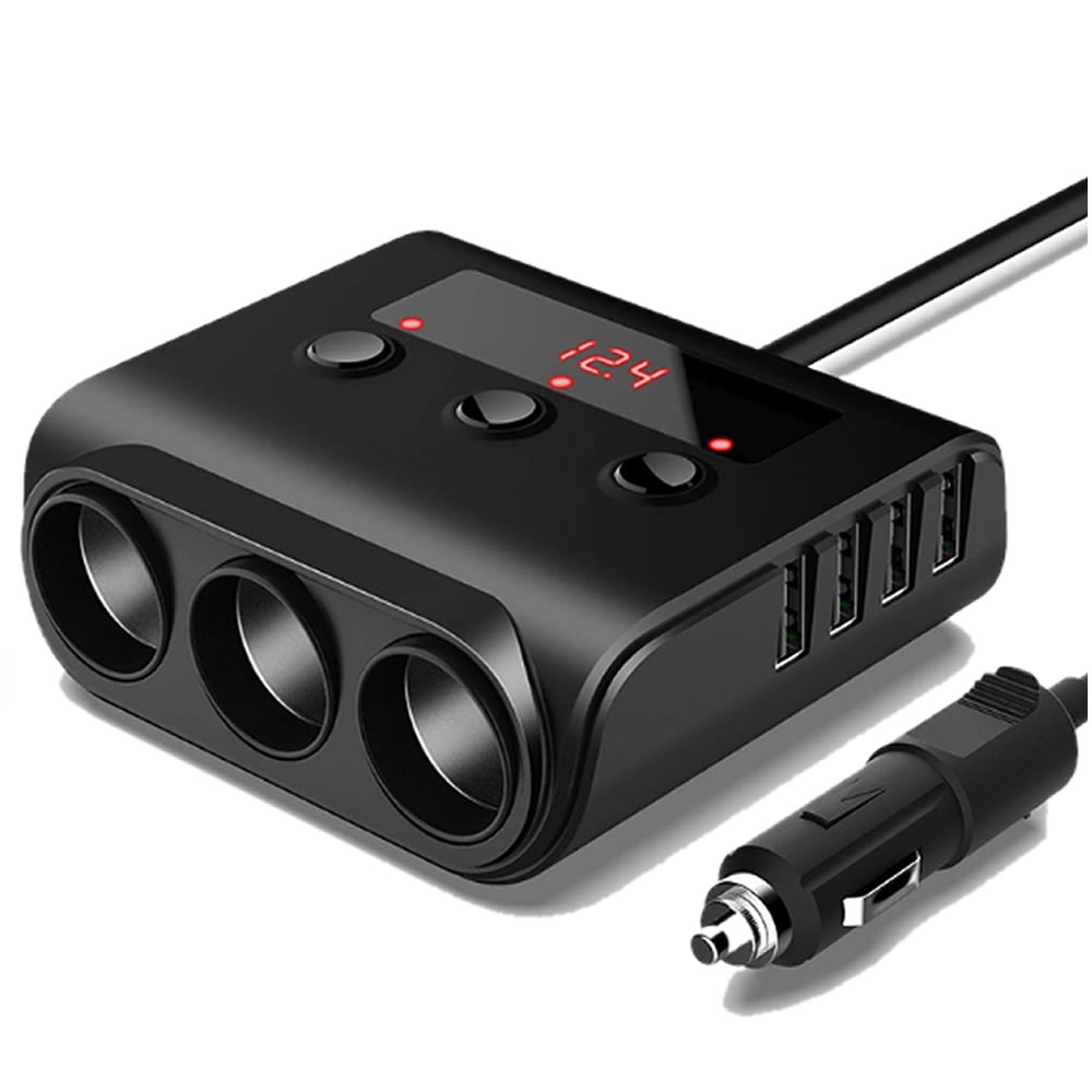【楽天市場】3連 シガーソケット USB 4口 4USB スイッチ付き 110W 電圧計 分配器 増設 ソケット スマホ タブレット 充電 SIGASAN:LAVETT 【楽天市場】3連 シガーソケット USB 4口 4USB スイッチ付き 110W 電圧計 分配器 増設 ソケット スマホ タブレット 充電 SIGASAN:LAVETT