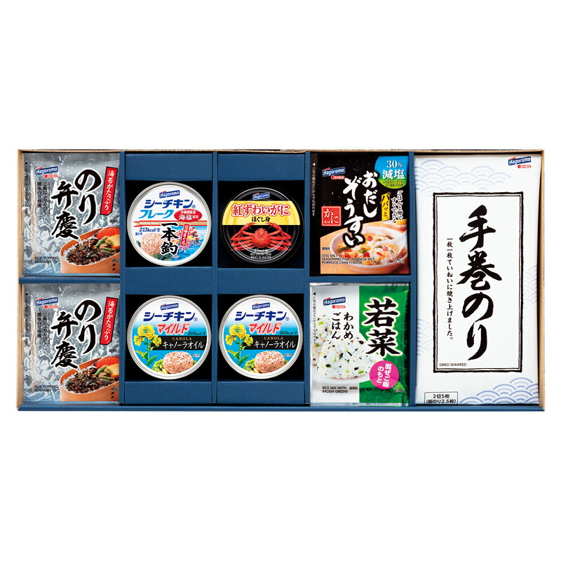 はごろもフーズ 和風バラエティ ギフト シーチキン ふりかけ 紅ずわいがに ぞうすい 手巻のり