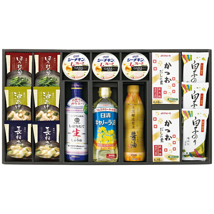 美味心 和風バラエティギフト EM-EOS 味噌汁 本格的 調味料 セット 食材 送料無料