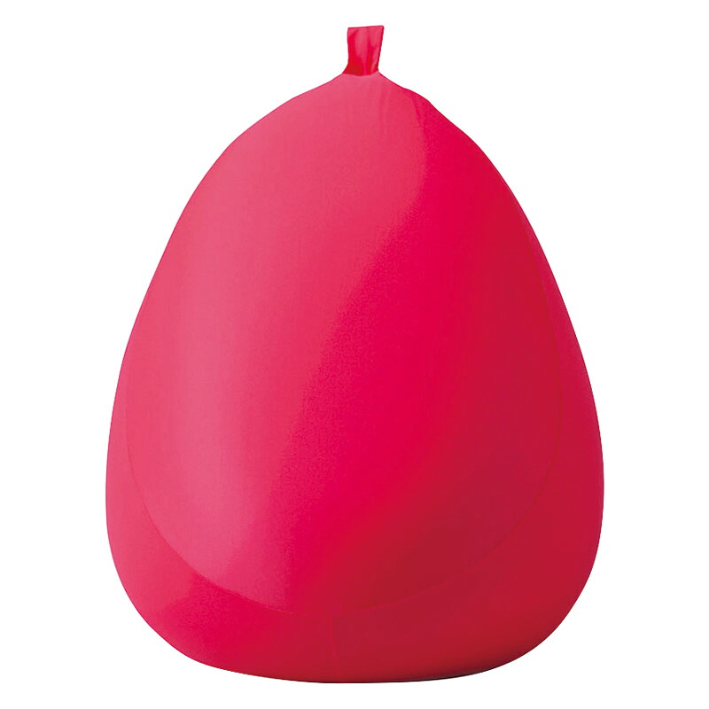 【 人気 お中元 送料無料 】 MOGU フィットチェア クッション かわいい 持ち運びに便利 レッド｜LAVETT