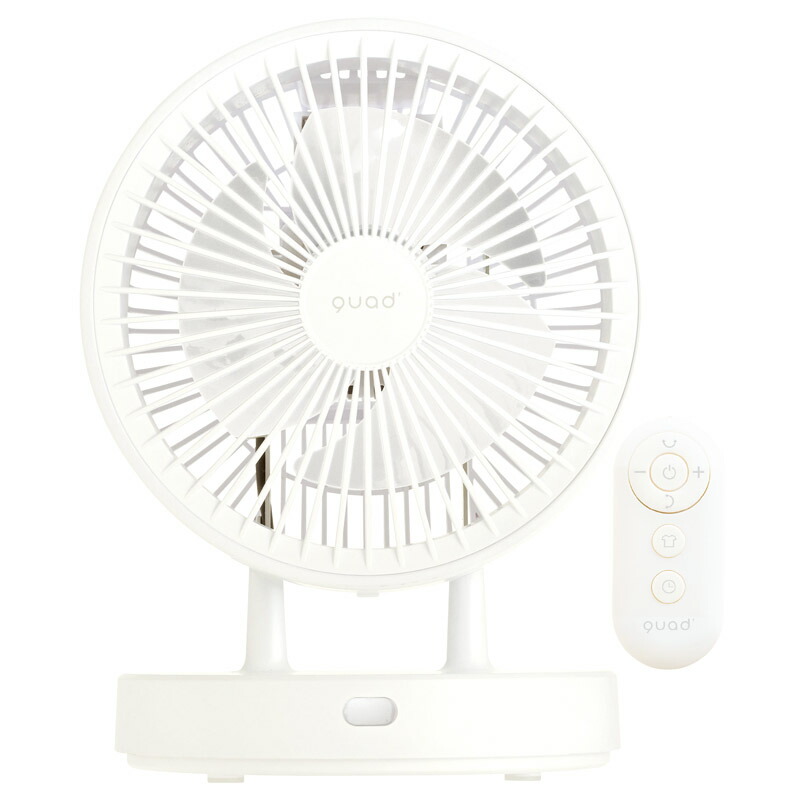 QUADS 衣類乾燥3DDC サーキュレーター PUREAIR DRY DC 衣類乾燥モード 全分解構造 丸洗い 清潔 アイボリー 送料無料