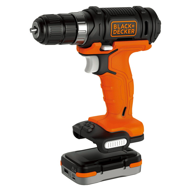 【 厳選 差し上げ物 全国貨物輸送無料 】 BLACK DECKER GoPak せん孔機１番ウッド スマホ申し受ける能力のある USB最終生産物界面 軽さ パウダーコンパクト 無段変速
