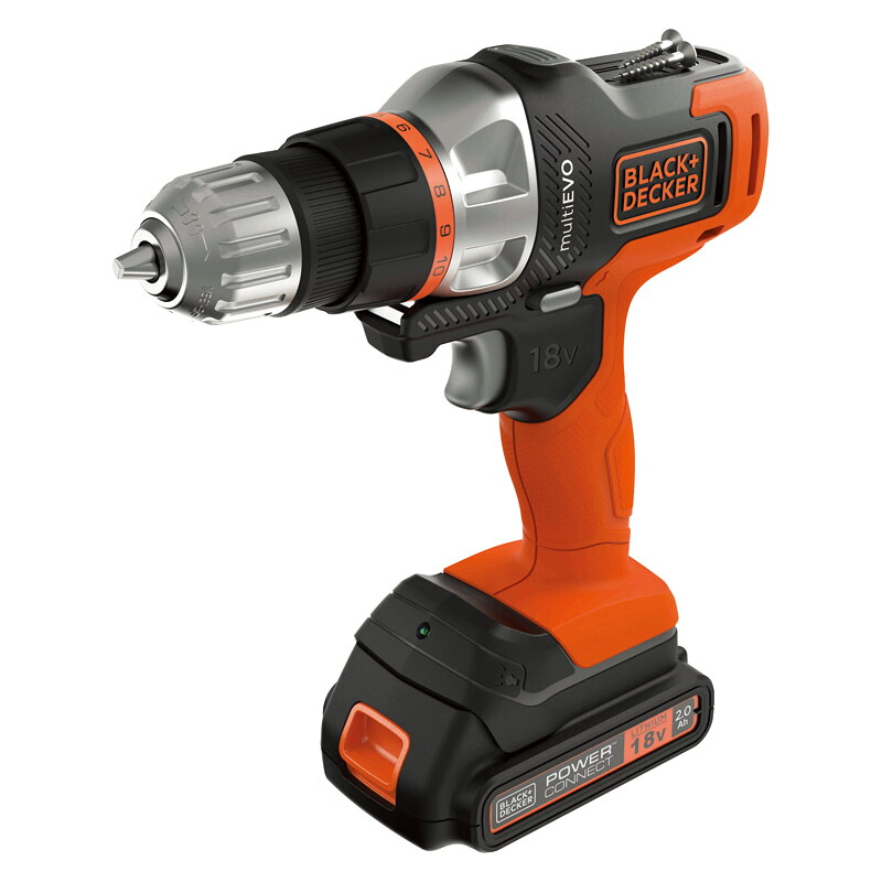 【 厳選 差し上げ物 全国貨物輸送無料 】 BLACK DECKER 18Vマルチ手道具5インチ1仕掛ける DIY 上端取り替えっこ 盛りだくさんな御役目 LEDともし火 一風変わった納める御徒面子付 無断変速 5類概念上端