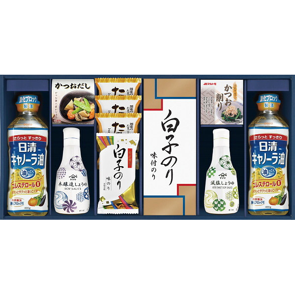 【 送料無料 最新 春ギフト 】 ヤマサ 鮮度しょうゆ＆白子のり詰合せ しょうゆ こだわり 調味料 ギフトセット 醤油 毎日 食事 習慣 食卓 健康 内祝い ギフト 出産 結婚 快気 お気軽 友達 同僚 親戚 上司 お供え 日持ち 弔事 法事 香典返し 法要 詰合わせ 贈り物