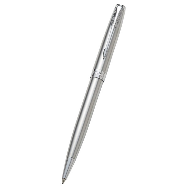 【 送料無料 最新 春ギフト 】 PARKER ソネット ボールペン プレゼント ステンレス フランス製 高級 男性 女性 おしゃれ 文房具 ギフト 入学祝 就職祝 退職祝 昇進祝 送別会 卒業記念品 記念品 誕生日 お祝い ラッピング 卒業式 ステンレススチール シルバー
