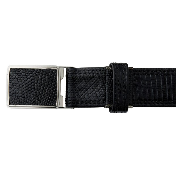 楽天市場】リザード ベルト 日本製 【最大115cm】幅35mm キャタピラ