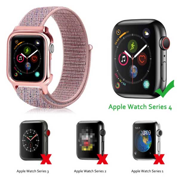 オックスフォードブルー Apple Watch 第4世代 44mm バンド2色付き