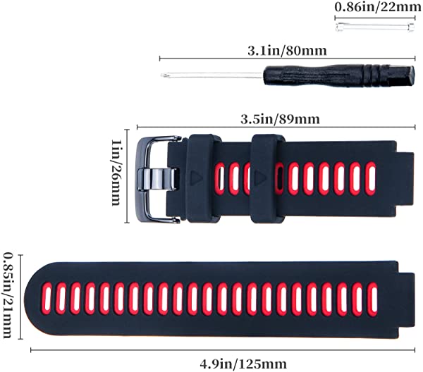 市場 ガーミン用ベルト Forerunner Foreathlete GARMIN交換用バンド