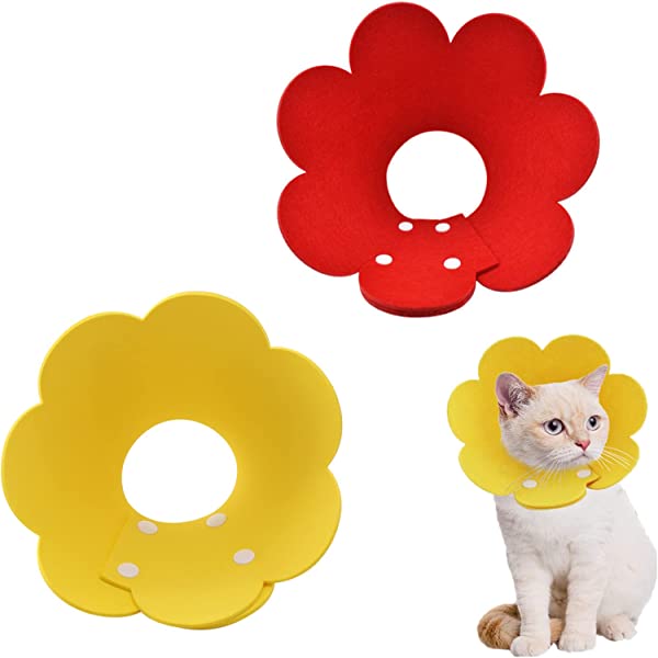 猫用 犬用 エリザベスカラー ソフト グリーン S 脱着便利 軽量 傷口保護 Amazon | WISSUA エリザベスカラー 軽量 通気性 ケガ 介護 傷