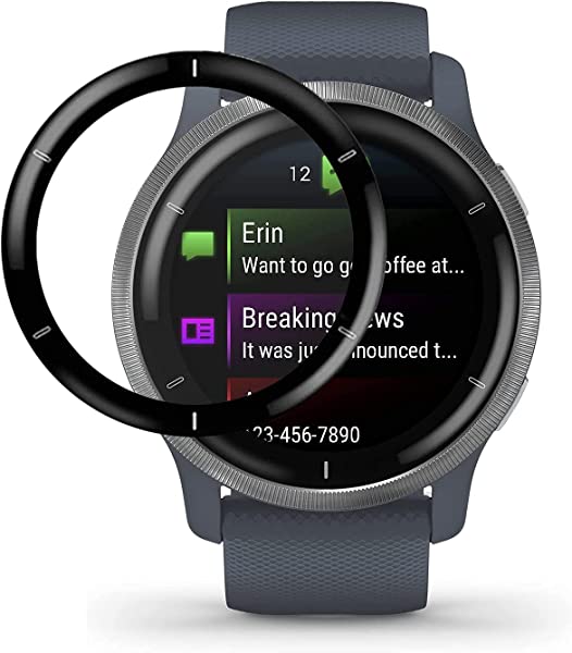 【2枚セット】 Garmin Venu 2 Plus フィルム ガーミン Venu2 Plus 液晶保護フィルム PMMA+PC製素材 3D 高透過率 耐衝撃 防塵 飛散防止 指紋防止 画面鮮やか高精細 貼り付け簡単 Venu 2 Plus 対応 送料無料