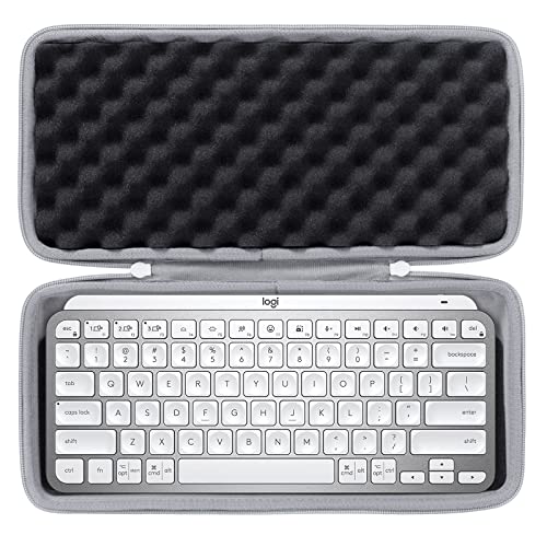 logicool ロジクール MX KEYS mini for mac KX700MPG / MX KEYS mini KX700PGミニマリスト ワイヤレス イルミネイテッド キーボード グレーホワイト (ケースのみ)