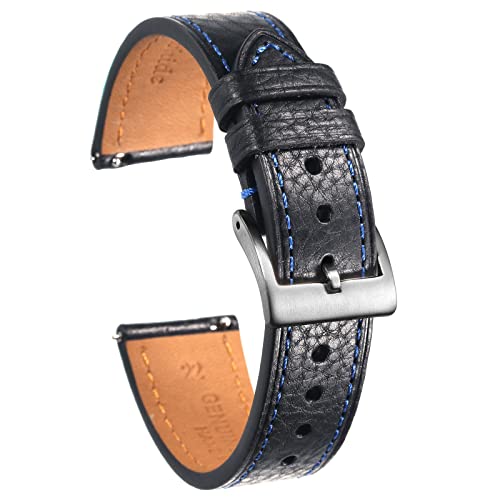 スマートウォッチ ベルト 22mm 時計 バンド 腕時計 ベルト 替えバンド 本革 カーフレザー クイックリリース ウォッチバンド メンズ レディース