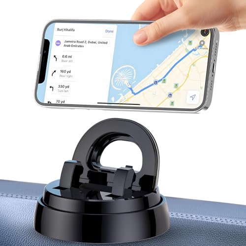 車載ホルダー 車載スマホホルダー 超強粘着力 耐候性 水洗い後再使用可能 スマホスタンド 自由調節 片手操作 脱着簡単 カー用品 滑り止め 視界を遮らない iPhone&Android多機種と多車種が対応