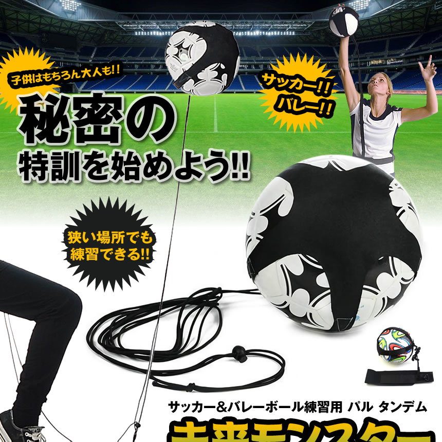 楽天市場 未来モンスター 練習 ロープ バレーボール サッカー リフティング レシーブ パル タンデム 一人 サーブ 運動 Miraimonster Lavett