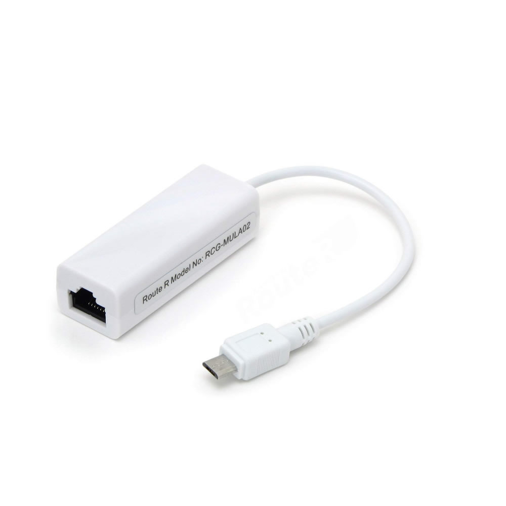 楽天市場 Windows Android両対応 有線lanアダプター Microusb スマホ タブレット 有線lan接続 Andyuada Lavett