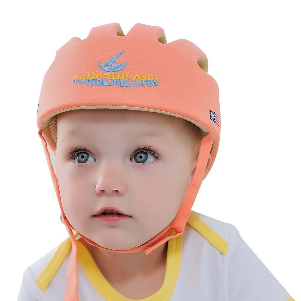 楽天市場 洗エルメット オレンジ 洗える スポンジ ヘルメット ベビー 幼児 用 可愛い 綿100 可愛い お洒落 清潔 帽子 Aramet Or Lavett