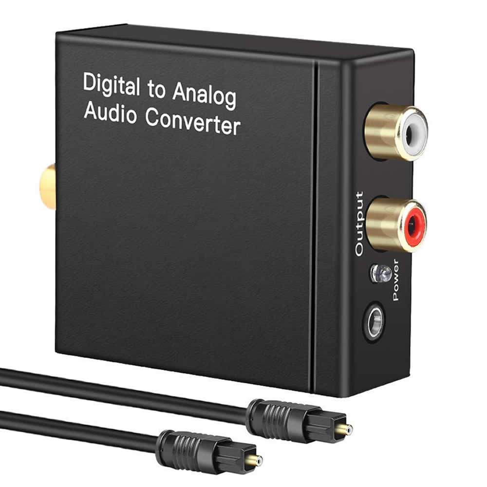 楽天市場】DACデジタル(光と同軸) から アナログ(RCA) 3.5mmジャック