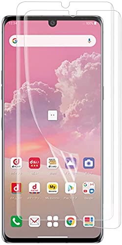 【3枚セット】 LG VELVET L-52A フィルム TPUフィルム 全透明 全面吸着 液晶保護フィルム 液晶端まで全面覆える 高強度TPU素材を使用したTPUフィルム 指紋認証対応 24時間自動修復技術 気泡ゼロ