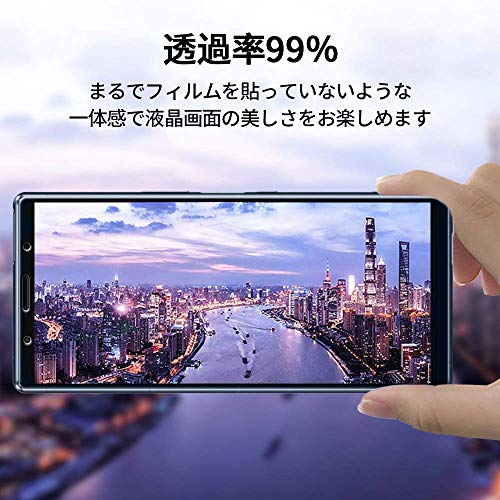 Xperia 10 III ガラスフィルム エクスペリア 10 III SO-52B SOG04 フィルム 液晶 強化ガラス 保護フィルム 硬度9H 飛散防止 超薄型0.26mm 耐衝撃 引っかきキズに強い 送料無料
