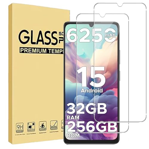 (2枚入り) DOOGEE Note 58 / 58 Pro / 59 Pro / N58pro 保護フィルム 強化ガラス 超薄0.3mm 2.5D 硬度9H 全面保護 耐指紋 撥油性 高透過率 飛散防止処理 DOOGEE Note 58 / 58 Pro / 59 Pro / N58pro 保護フィルム 送料無料