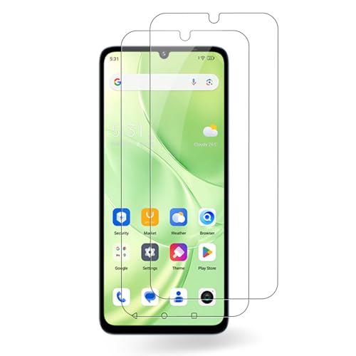 【2枚セット】 UMIDIGI G9 5G / G9A / G9C / G9T / Note 90 フィルム ガラスフィルム スマホ液晶ガラスフィルム 高透過率 9H硬度 耐衝撃 指紋防止 撥水 撥油 自動吸着 液晶画面を保護フィルム