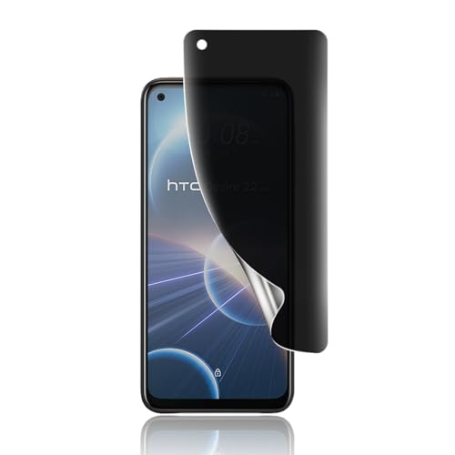 HTC Desire 22 Pro フィルム HTC Desire 22 Pro 覗き見防止 左右プライバシー保護フィルム 独創TPU素材 3D設計 反射防止 気泡レス 指紋防止 傷修復 ケースと干渉せず 衝撃吸収 撥油性 疎水性 液晶保護フィルム 送料無料