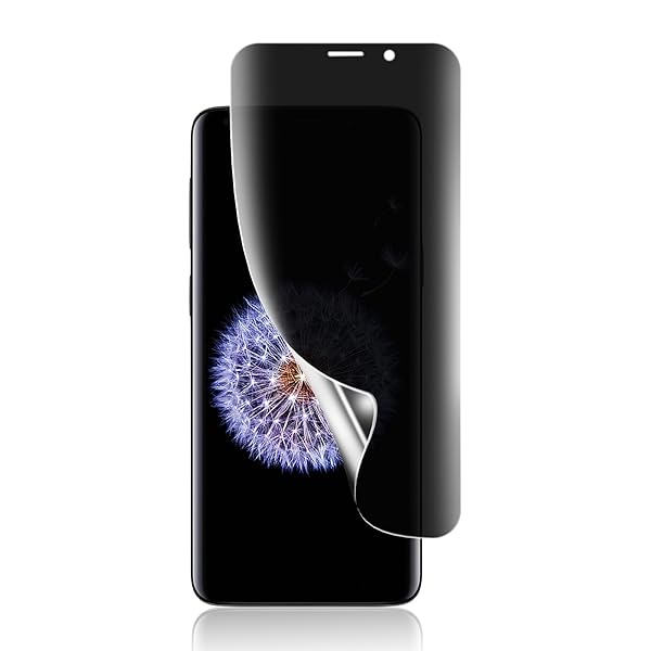 Galaxy S9 フィルム ギャラクシーS9 覗き見防止 左右プライバシー保護フィルム 独創TPU素材 3D設計 反射防止 気泡レス 指紋防止 傷修復 ケースと干渉せず 衝撃吸収 撥油性 疎水性 液晶保護フィルム 送料無料